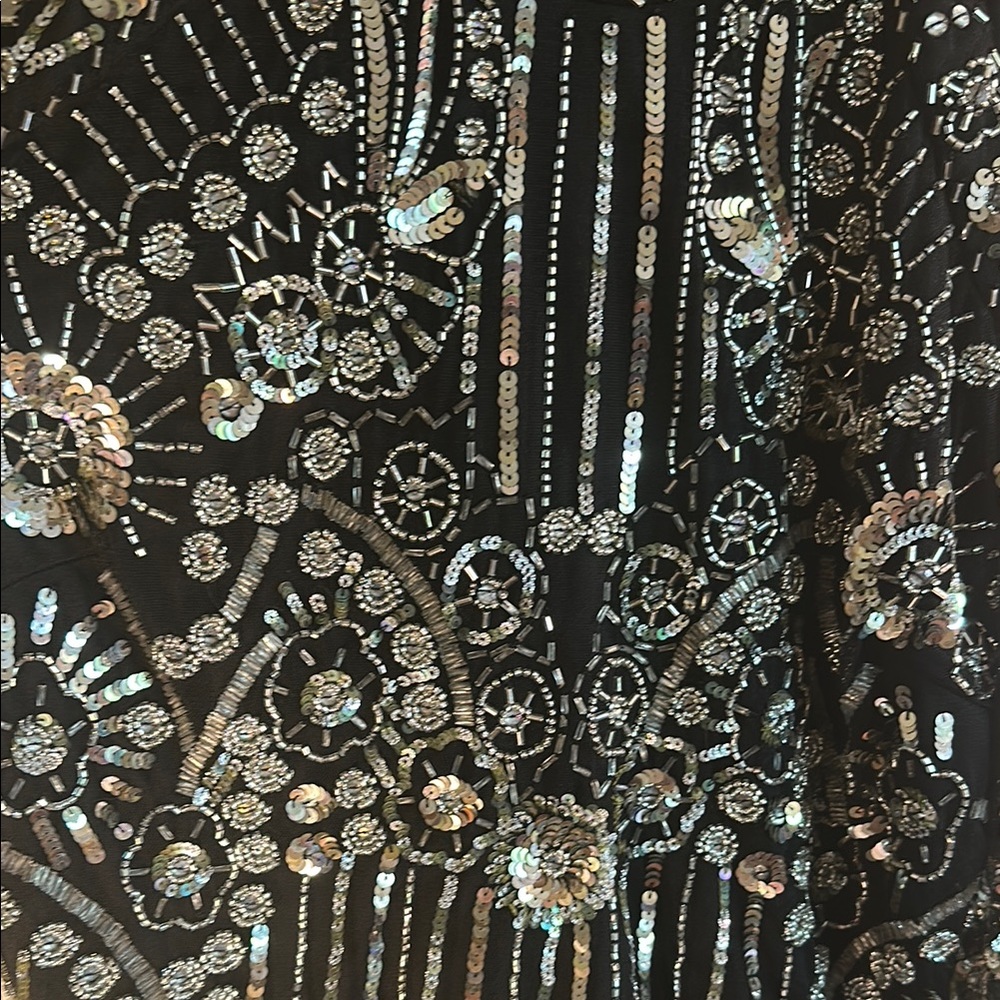 🎃 3/$50 BUNDLE ASOS Black Romper with Silver Embellishments - Picture 4 of 4